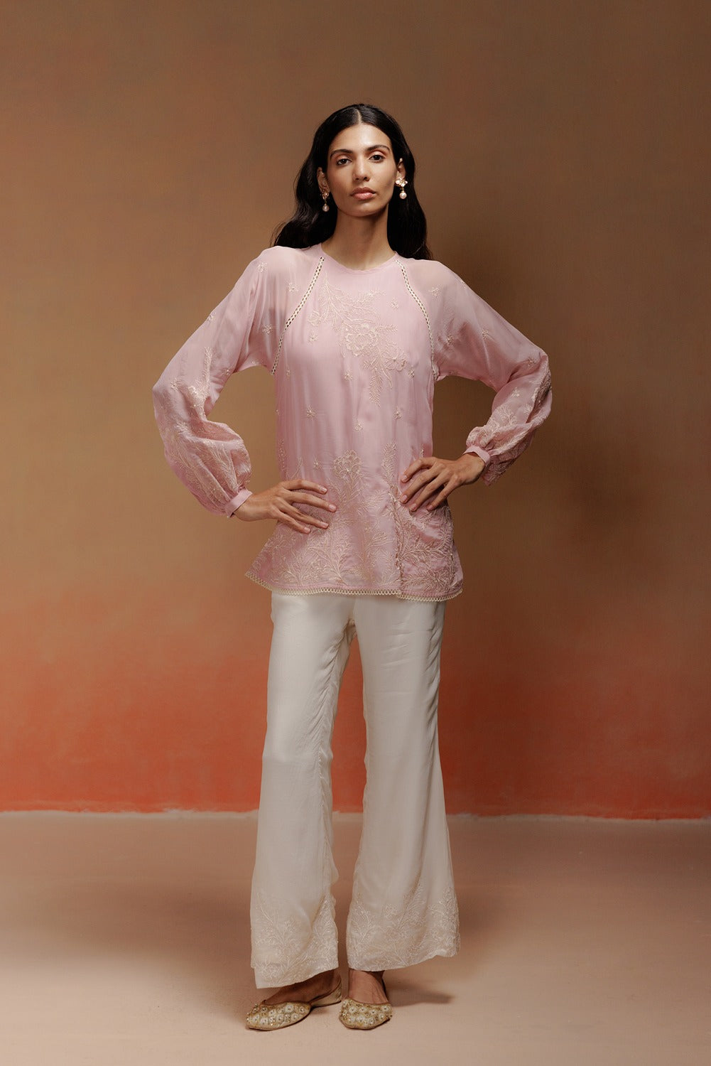 Arzoo Top - Pink